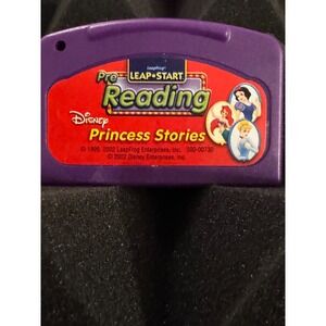 Leap Frog Leap Start 4 Set Cartridges Only 2 Disney Lion King & Princess 2 Other